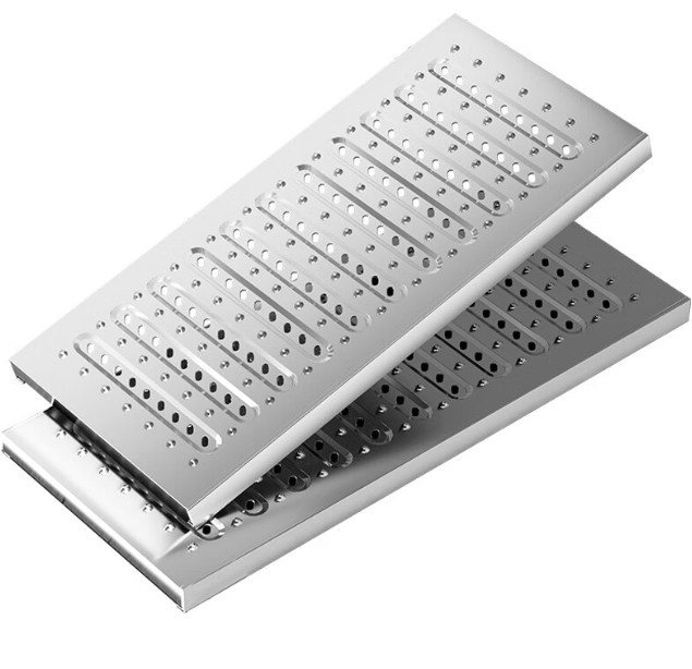 天河不锈钢沟盖板展示